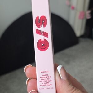 Browkiki Tinted Nourishing Brow Gel - Pink